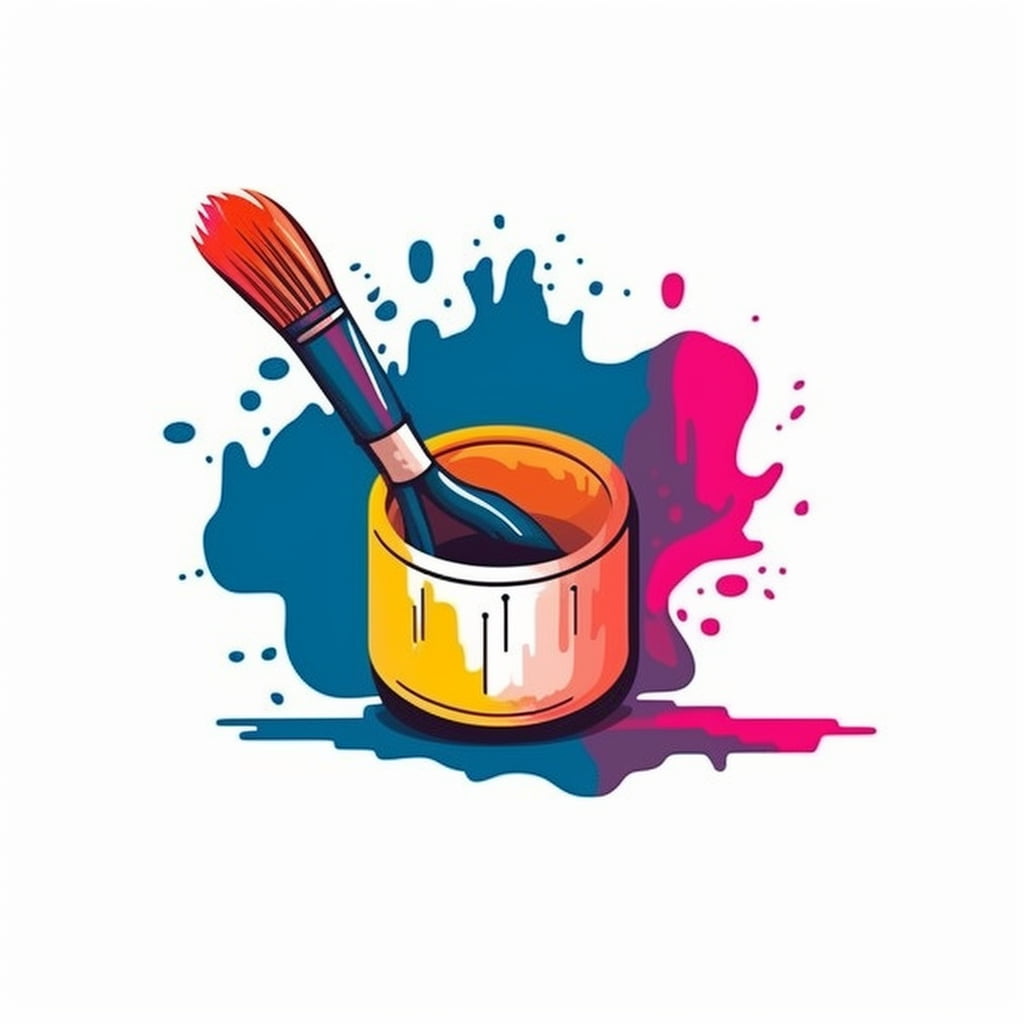 logotipo para pintores de casas gratis