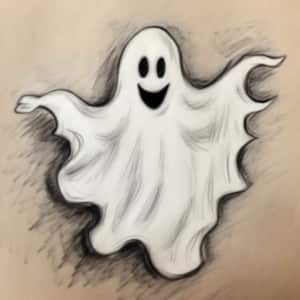 dibujos de halloween fantasmas
